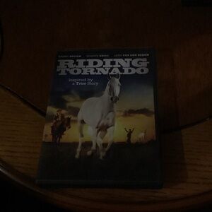 GAIAM Riding Tornado DVD - White Horse on Blue & Yellow Cover
